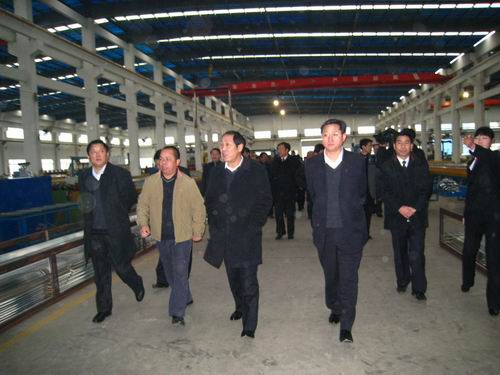 3.15活动期间，江苏省委组织部、徐州市政协辅导别离到我司参观、调查