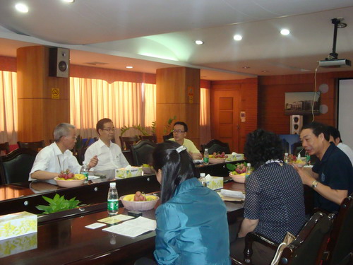 佛山市科技局辅导到我公司调查