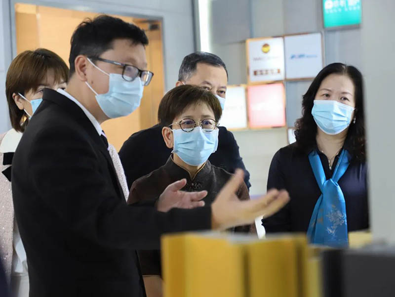 南海区政协辅导一行光临福鹿会F6集团调查互换