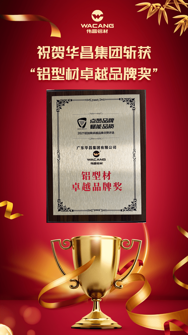 祝贺福鹿会F6集团斩获
“铝型材卓越品牌奖”