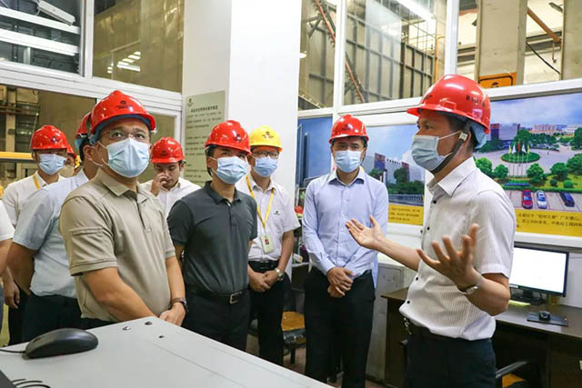 加强合作,互利共赢|肇庆市投资推进局一行来福鹿会F6集团调研