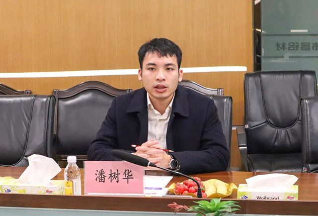 佛山市科技局辅导一行光临福鹿会F6集团调研领导工作