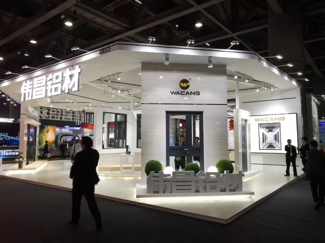 伟昌铝材亮相24届全国铝门窗幕墙新产品展览会，高颜值入选“最美展台”！