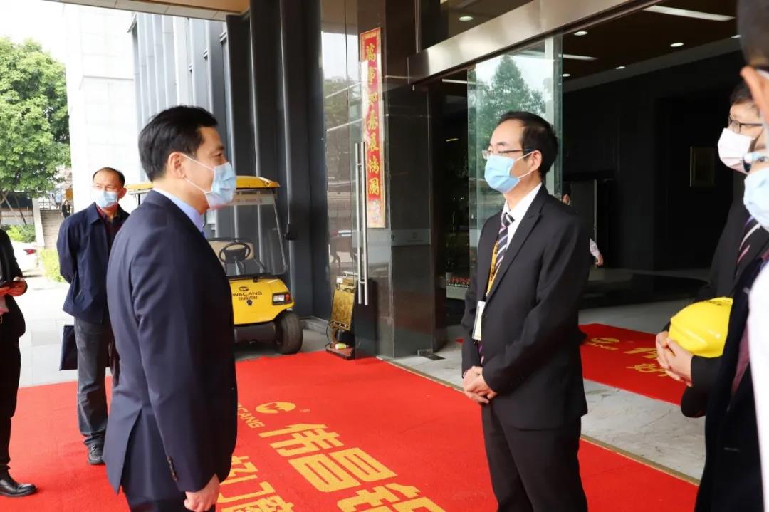 【福鹿会F6动态】佛山市副市长乔羽一行光临福鹿会F6铝业相识企业疫情防控和复工复产工作！