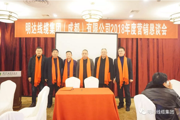 新葡的京集团350vip8888线缆集团成都公司销售恳谈会召开