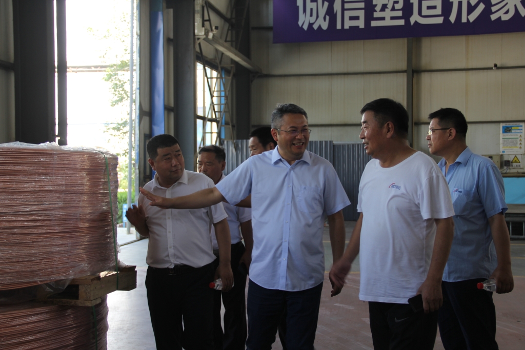 中国铜业到新葡的京集团350vip8888考察交流